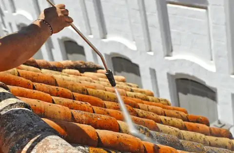 Nettoyage de toitures - Étrechet